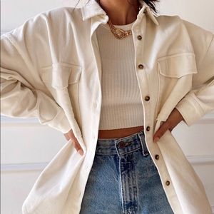 12th Tribe Corduroy Shacket size S/M